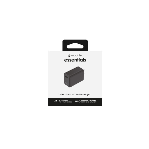 Cốc sạc nhanh Mophie Essentials 30W Type-C PD 1C-409912203-2