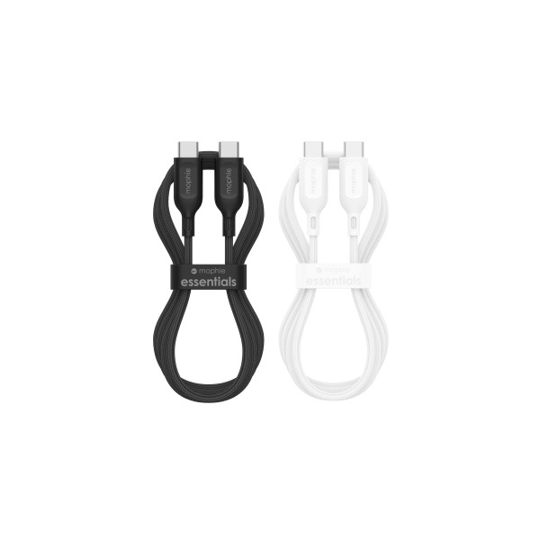 Cáp Type-C to Type-C Mophie Essentials 60W 1M-409912236-13