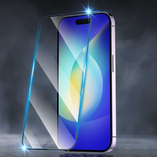 Cường lực iPhone 15 Pro Max Mipow Kingbull Premium Silk HD (2.7D)-BJ504BK-8