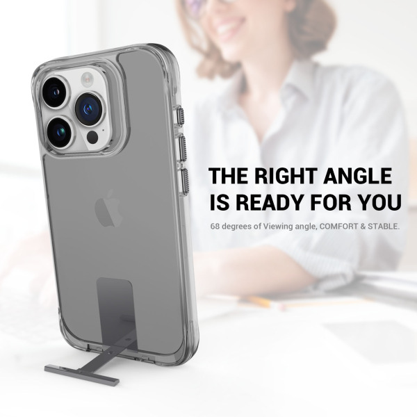 Ốp lưng iPhone 15 Pro Max Jinya T-Stand Clear-JA6663-4