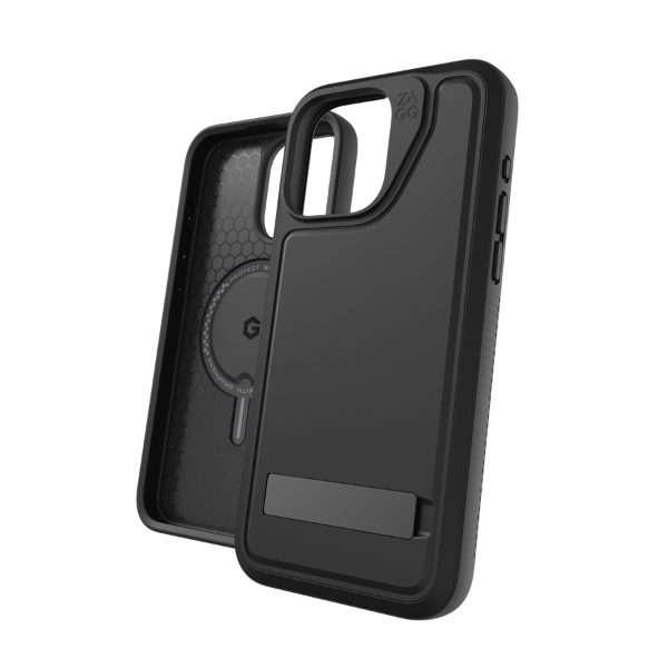 Ốp lưng Magsafe iPhone 15 Pro Max ZAGG Everest Kickstand-702312735-2
