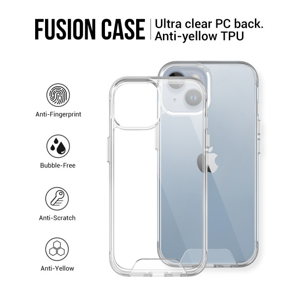 Ốp lưng iPhone 15 Plus Jinya Crystal Clear-JA6526-5