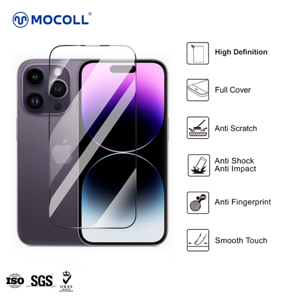 Cường lực iPhone 15 Pro MOCOLL 2.5D Full-MOC6032-11