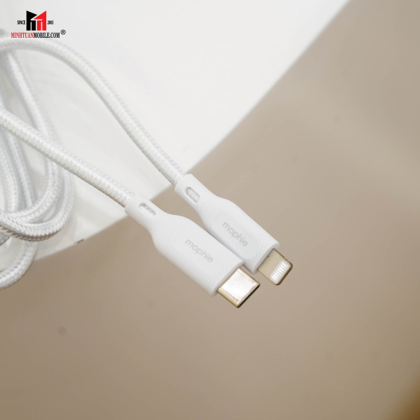 Cáp Type-C to Lightning Mophie Essentials MFi 1M-409912194-17