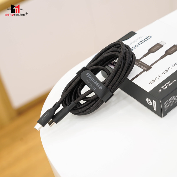 Cáp Type-C to Type-C Mophie Essentials 60W 2M-409912237-19