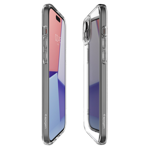 Ốp lưng iPhone 15 Spigen Ultra Hybrid Crystal Clear-ACS06793-8
