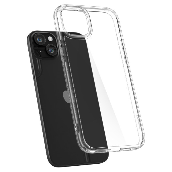 Ốp lưng iPhone 15 Spigen Ultra Hybrid Crystal Clear-ACS06793-11