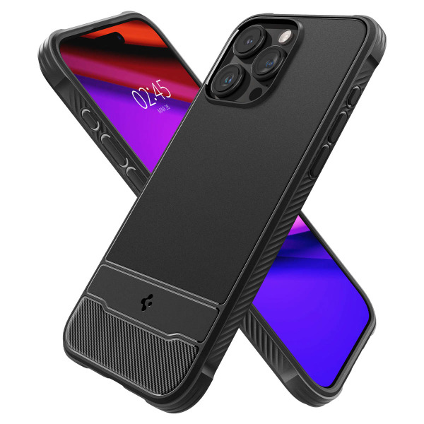 Ốp lưng Magsafe iPhone 15 Pro Spigen Rugged Armor Matte-ACS06703-6