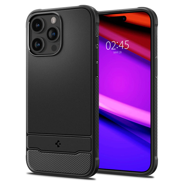 Ốp lưng Magsafe iPhone 15 Pro Spigen Rugged Armor Matte-ACS06703-9