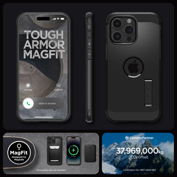 Ốp lưng Magsafe iPhone 15 Pro Max Spigen Tough Armor-ACS06594-3