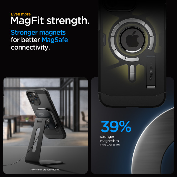 Ốp lưng Magsafe iPhone 15 Pro Max Spigen Tough Armor-ACS06594-5