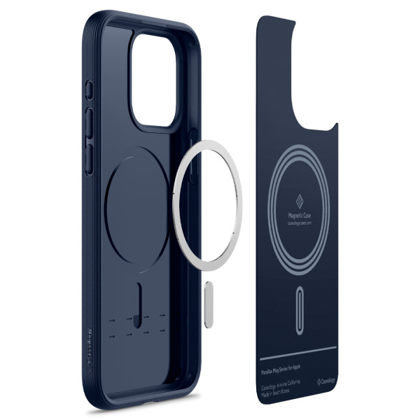 Ốp lưng Magsafe iPhone 15 Pro Max Spigen Parallax-ACS06615-10
