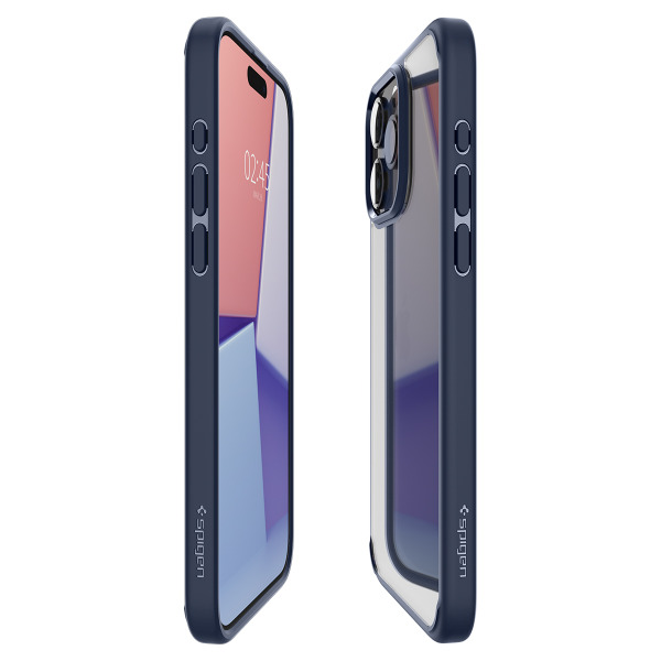Ốp lưng iPhone 15 Pro Max Spigen Ultra Hybrid Crystal Clear-ACS06573-8