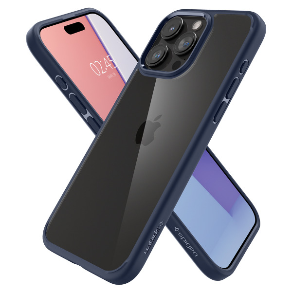 Ốp lưng iPhone 15 Pro Max Spigen Ultra Hybrid Crystal Clear-ACS06573-10