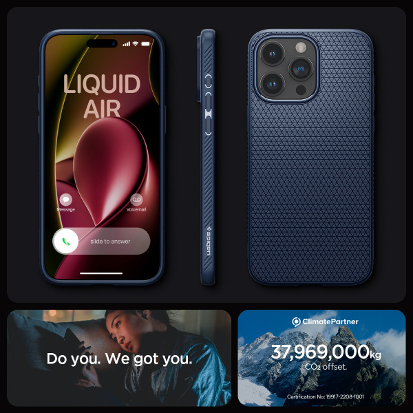 Ốp lưng iPhone 15 Pro Max Spigen Liquid Air-ACS06563-19