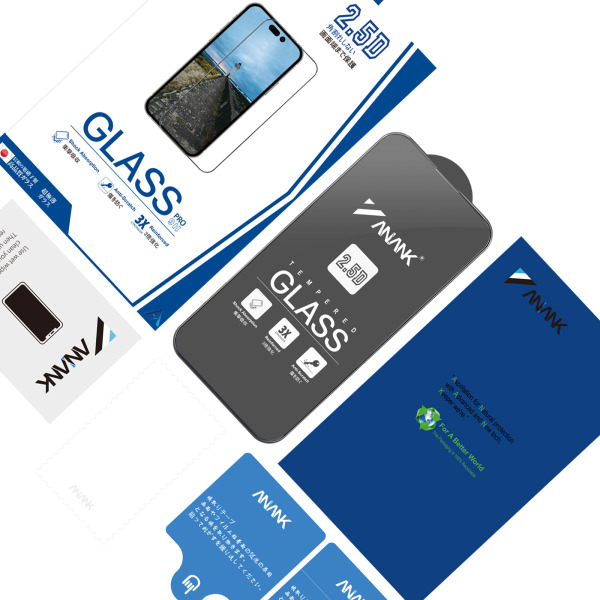 Cường lực iPhone 15 Plus ANANK trong suốt 2.5D (viền đen)-6975593903264-3
