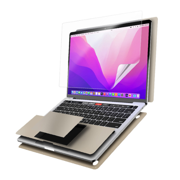 Bộ dán MacBook Air 15 inch M2 M3 M4 MOCOLL 5 in 1-MOC4984-4