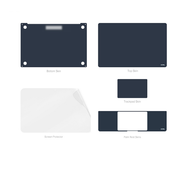 Bộ dán MacBook Air 15 inch M2 M3 M4 JCPAL 5 in 1-JCP2654-6