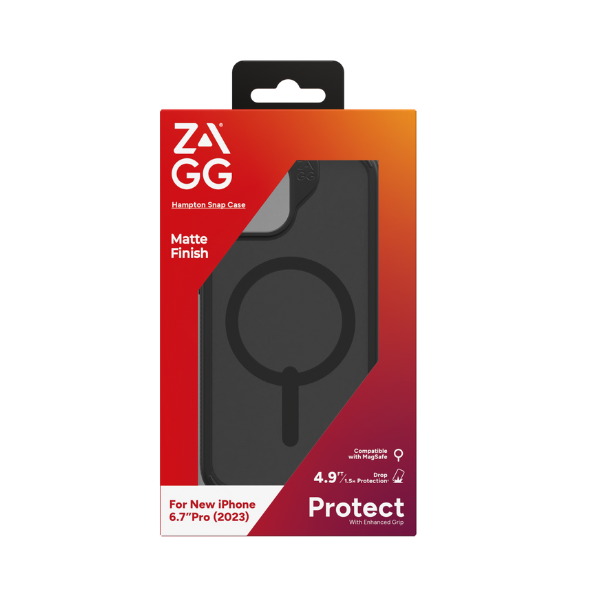 Ốp lưng Magsafe iPhone 15 Pro Max ZAGG Hampton Matte-702312511-3