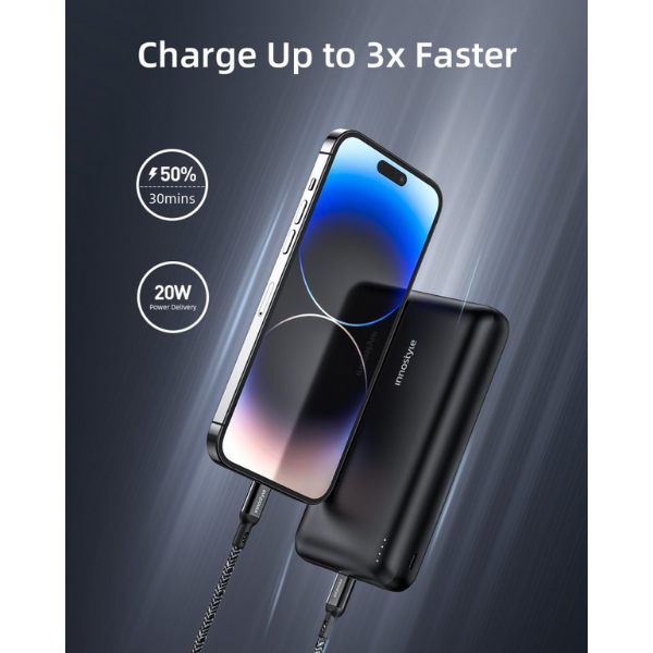 Pin sạc dự phòng Innostyle PowerMax 20.000 mAh 20W IP20KPD-IP20KPDBLK-7