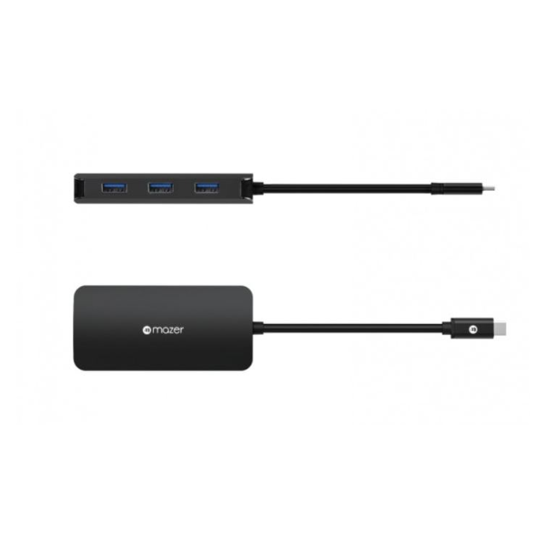 Hub chuyển đổi Mazer 6 in 1 Type-C Infinite.Multimedia Pro-MUC2MULTI4060BK-3
