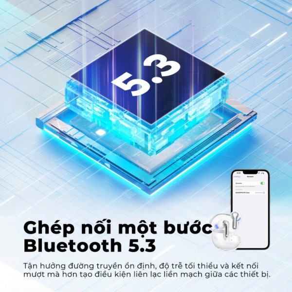 Tai nghe Bluetooth SoundPEATS Clear-SOUNDPEATSBK-10