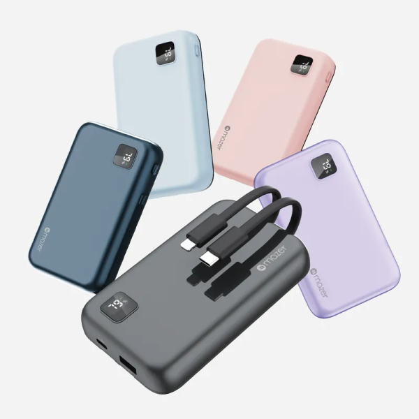 Pin sạc dự phòng Mazer 10.000 mAh 22.5W SuperMINI-Pocket Power.Link Trio-M-EGLINK10.0TRIO-GY-2