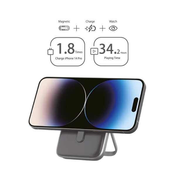 Pin sạc dự phòng Mazer 10.000 mAh 20W PD Magnetic-M-MAGAIR16-GY-3