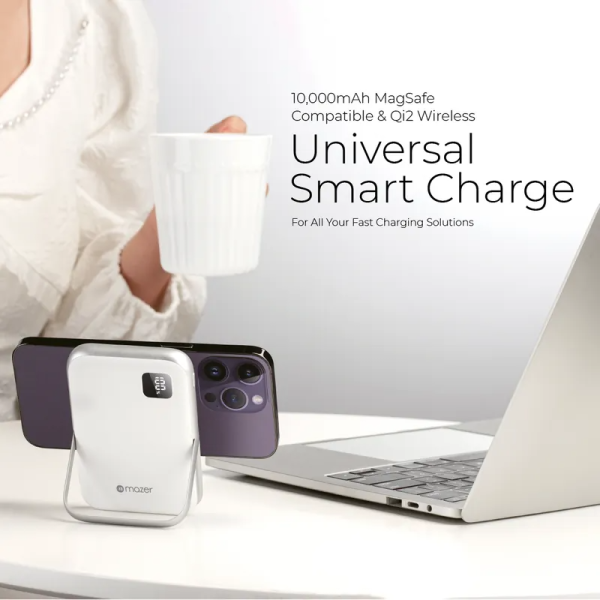 Pin sạc dự phòng Mazer 10.000 mAh 20W PD Magnetic-M-MAGAIR16-GY-5