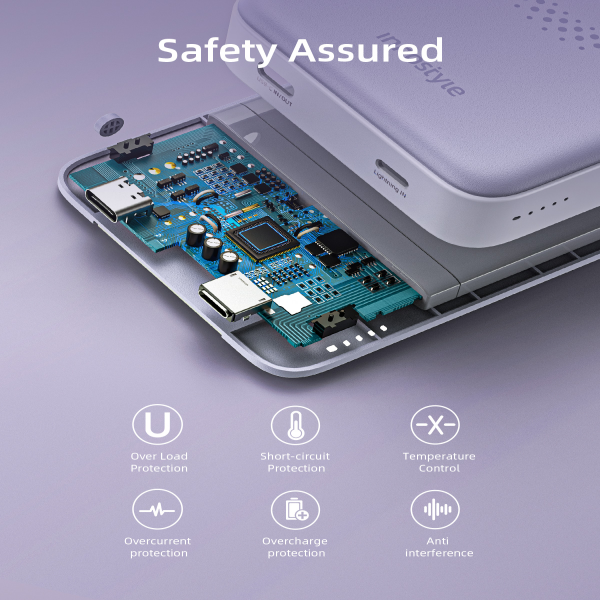 Pin sạc dự phòng Innostyle 10.000 mAh 20W PowerMag 2 in 1 Stand Qua Sử Dụng-IS20PD-QSD-4