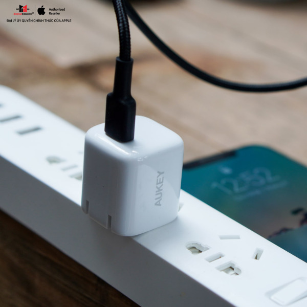 Cốc sạc nhanh Aukey 20W PD Type-C PA-B1 Pro Qua Sử Dụng-PAB1PRO-QSD-5