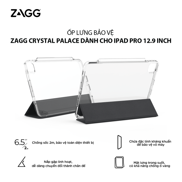 Bao da iPad Pro 12.9 inch ZAGG Crystal Palace Folio-102011216-6