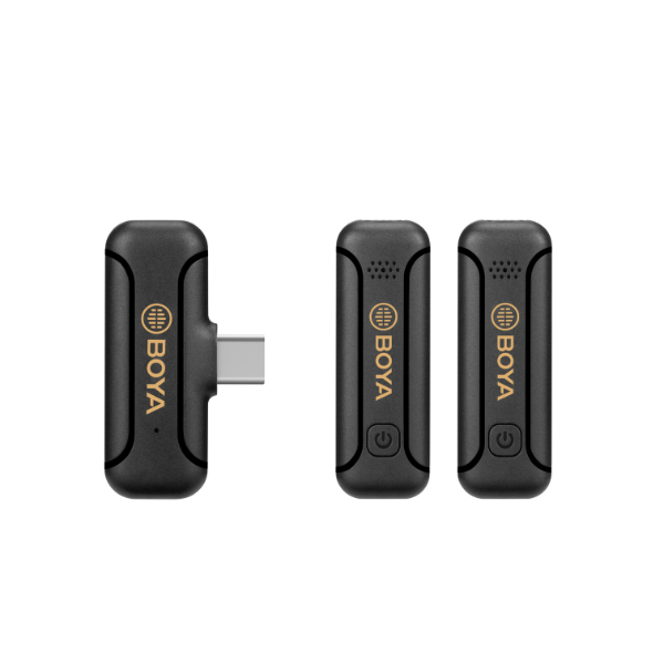 Micro không dây Boya kết nối qua cổng Type-C (Dual)-BYWM3T2U2-3
