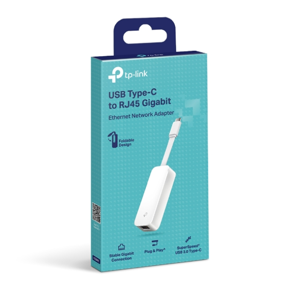 Hub chuyển đổi TP-Link Type-C to LAN RJ45 Gigabit UE300C-TL-UE300C-7