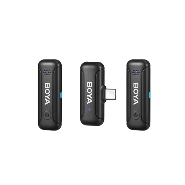 Micro không dây Boya kết nối qua cổng Type C (Case)-BYWM3TU2-2