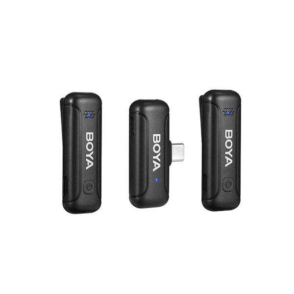 Micro không dây Boya kết nối qua cổng Type C (Case)-BYWM3TU2-3