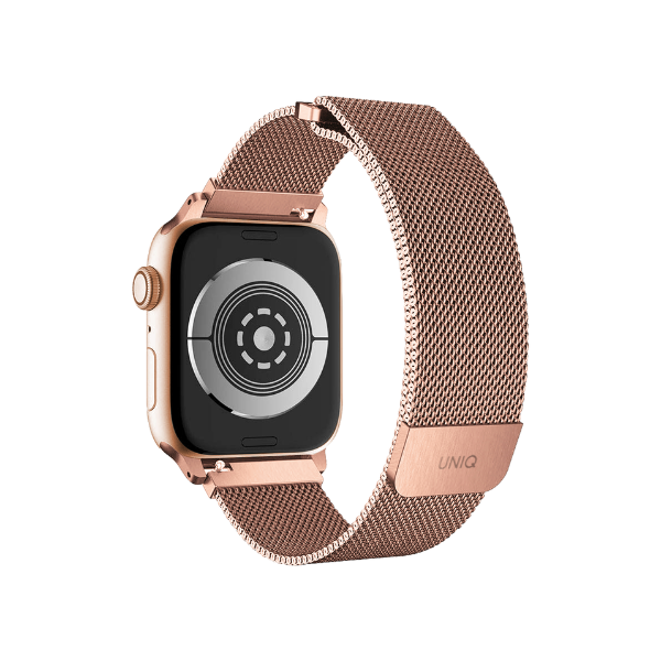 Dây đeo Apple Watch 38 40 41 mm UNIQ Dante Milan Mesh Steel Strap-UNIQ40MMDANGRP-2