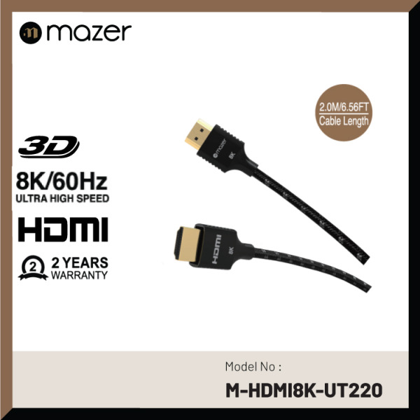 Cáp chuyển đổi Mazer Infinite Multimedia HDMI to HDMI 8K 2m-MHDMI8KUT220-4