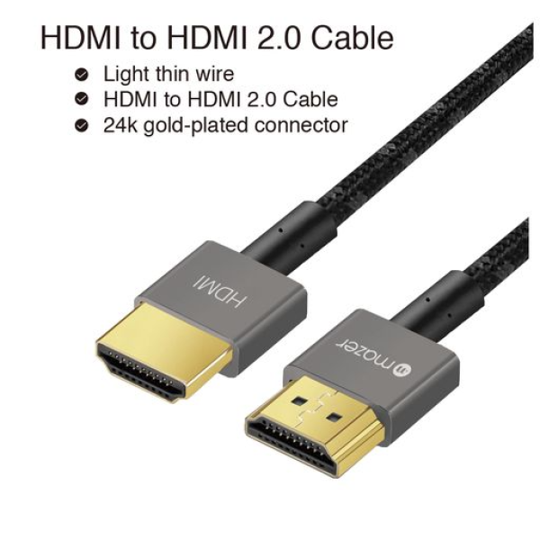 Cáp chuyển đổi Mazer UltraThin HDMI to HDMI 4K 2m-MHDMIUT200-4