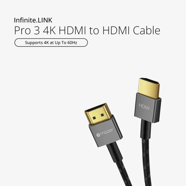 Cáp chuyển đổi Mazer UltraThin HDMI to HDMI 4K 3m-MHDMIUT300-4