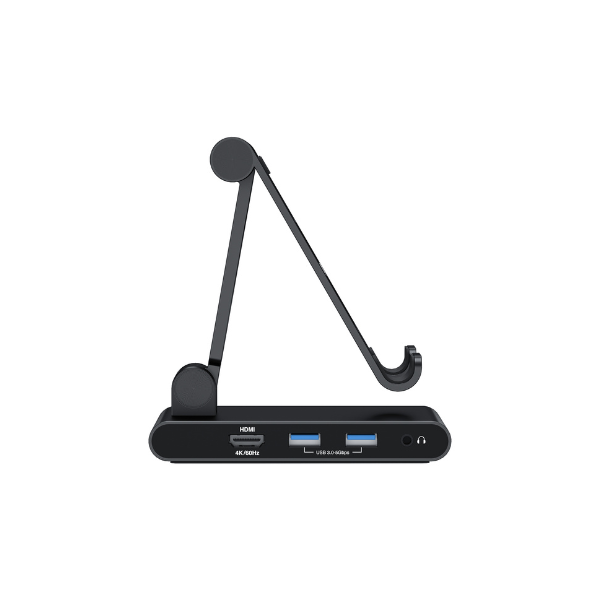 Hub chuyển đổi Mazer 8 in 1 Type-C Infinite.Multimedia Pro & Tablet Stand-MUC2MULTI8200BK-4