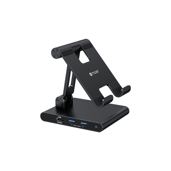 Hub chuyển đổi Mazer 8 in 1 Type-C Infinite.Multimedia Pro & Tablet Stand-MUC2MULTI8200BK-5