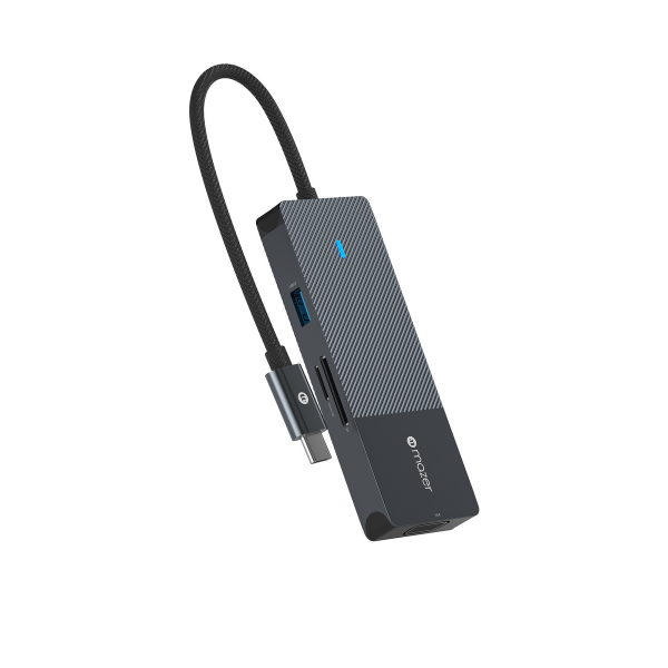 Hub chuyển đổi Mazer 8 in 1 Type-C Infinite.Multimedia Pro MULTI7005-MUC2MULTI7005BK-2