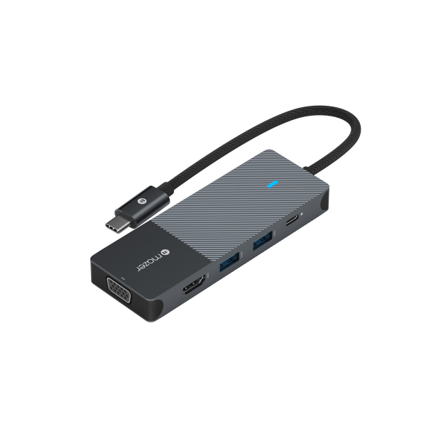 Hub chuyển đổi Mazer 8 in 1 Type-C Infinite.Multimedia Pro MULTI7005-MUC2MULTI7005BK-3