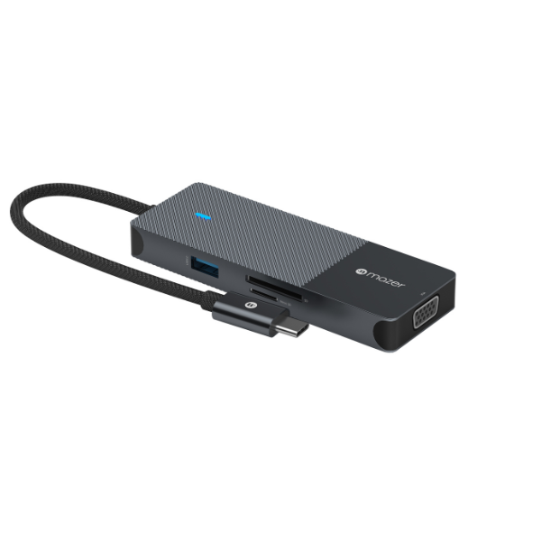 Hub chuyển đổi Mazer 8 in 1 Type-C Infinite.Multimedia Pro MULTI7005-MUC2MULTI7005BK-4