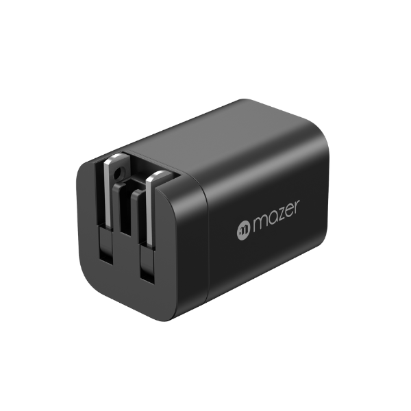 Cốc sạc nhanh Mazer 33W Infinite Boost SuperMINI Pro-MGAN2T33WBK-7