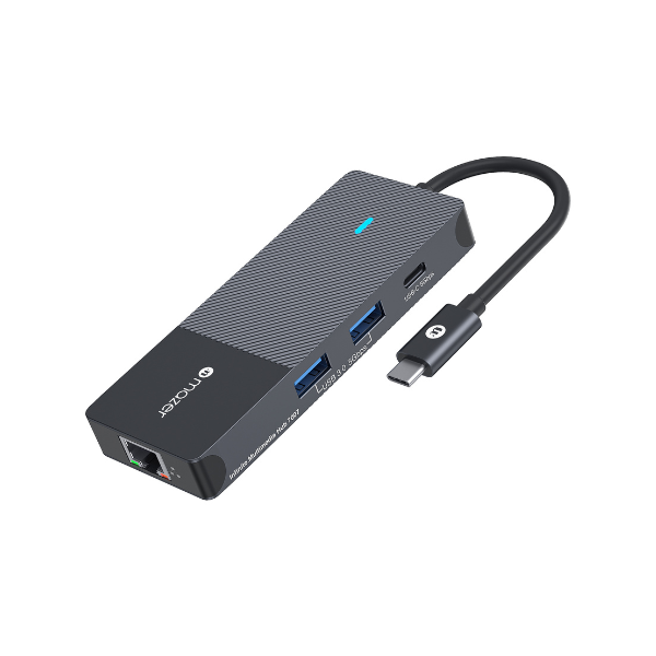 Hub chuyển đổi Mazer 8 in 1 Type-C Infinite.Multimedia Pro MULTI7007-MUC2MULTI7007BK-2