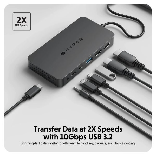 Hub chuyển đổi HyperDrive Next Dual 4K HDMI 7 in 1 Port Type-C HD7002GL-HD7002GL-2