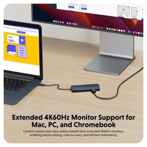 Hub chuyển đổi HyperDrive Next 8 in 1 Port Type-C HD4004GL-HD4004GL-6