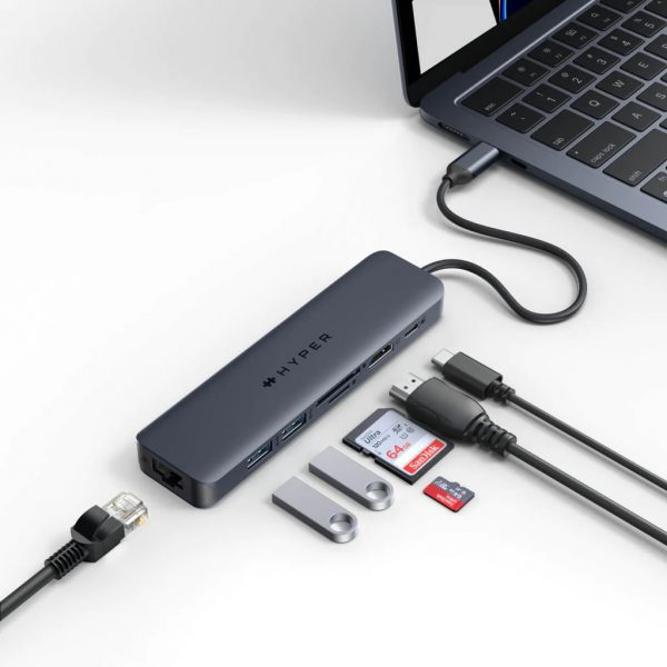 Hub chuyển đổi HyperDrive Next 7 in 1 Port Type-C HD4003GL-HD4003GL-4